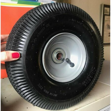 Kahuna Wagons 10" Pneumatic Tire with Grease fitting-3/4" Bearing CRT004-34